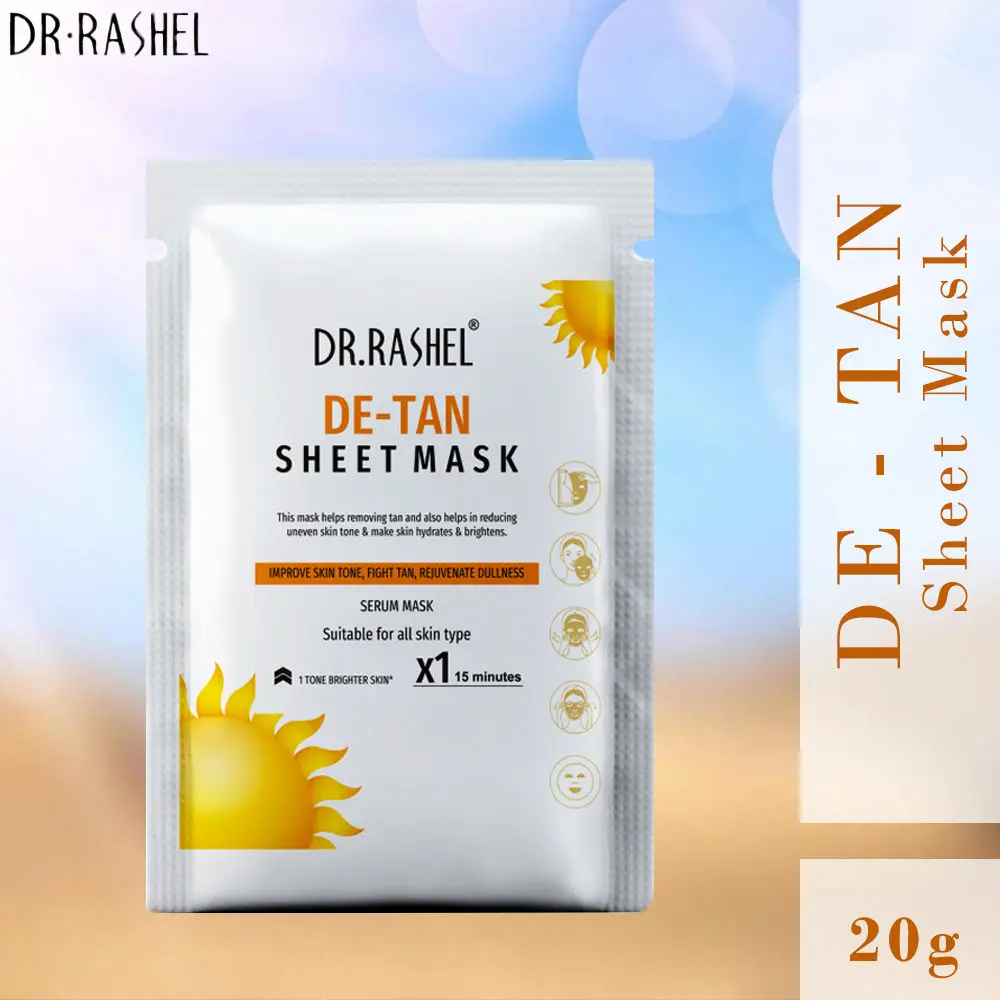 Dr.Rashel De-Tan Serum Sheet Mask Suitable for All Skin Type