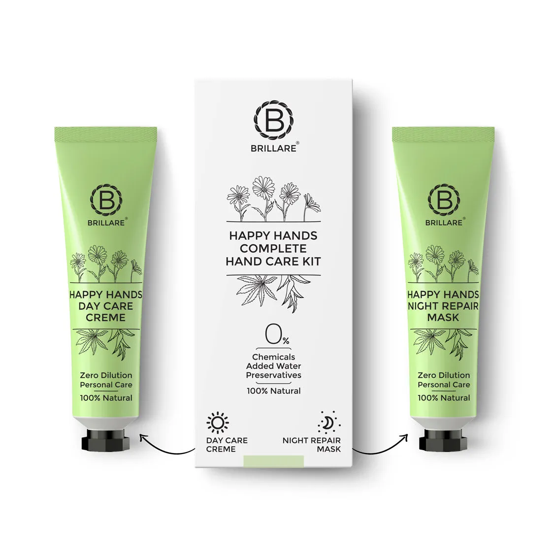 Brillare Happy Hands Complete Hand Care Kit