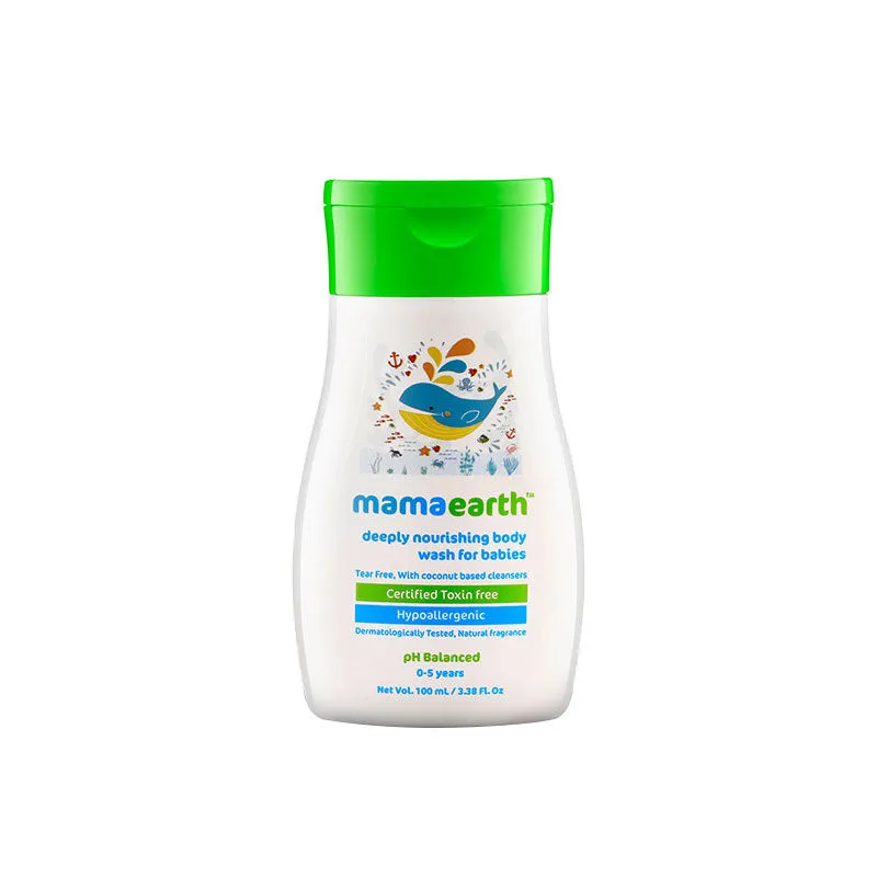 Mamaearth Deeply Nourishing Body Wash For Babies