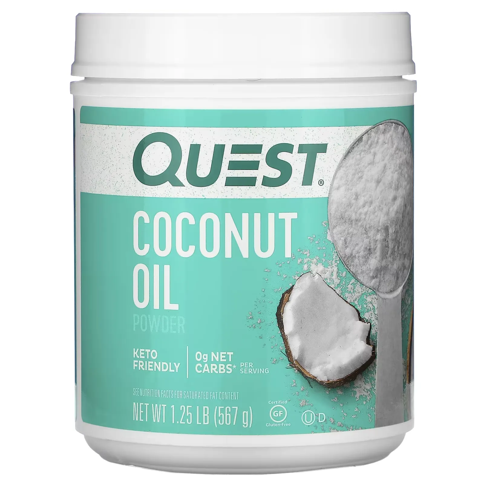 Coconut Oil Powder, 1.25 lbs (567 g)