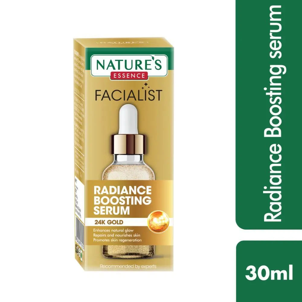 Nature's Essence Radiance Boosting Serum with 24K Liquid Gold (30 ml)