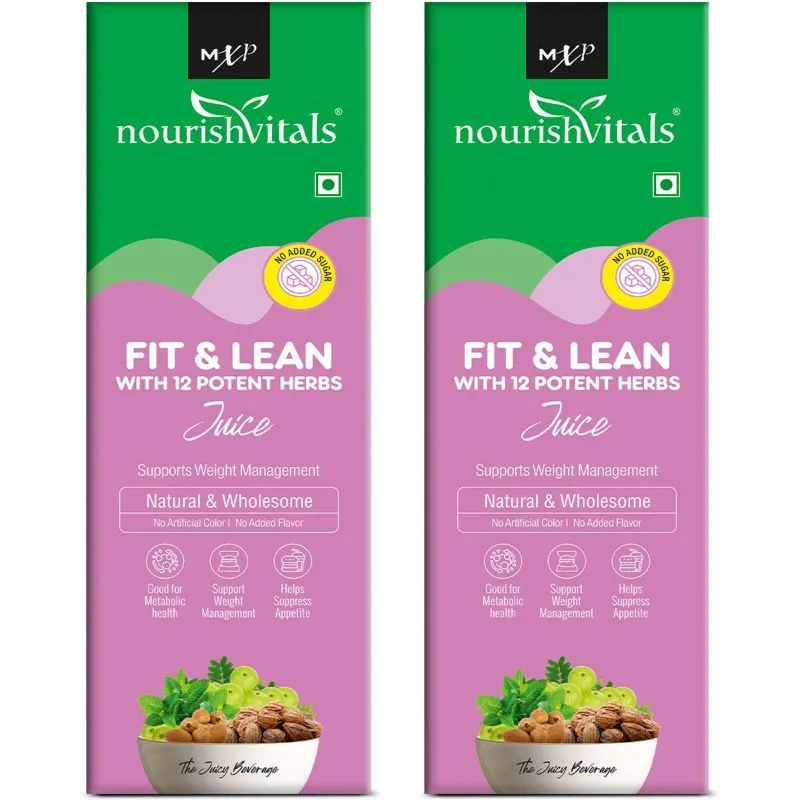 Nourish Vitals Fit & Lean Juice