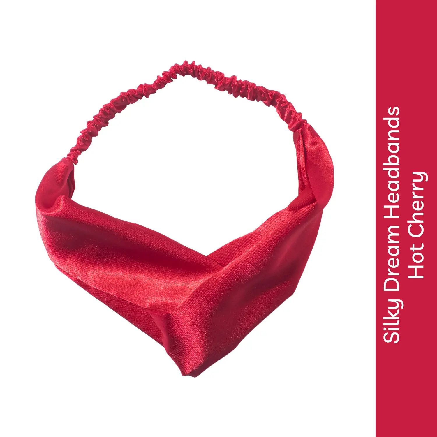 SQ Silky Dream Headbands - Hot Cherry - Red
