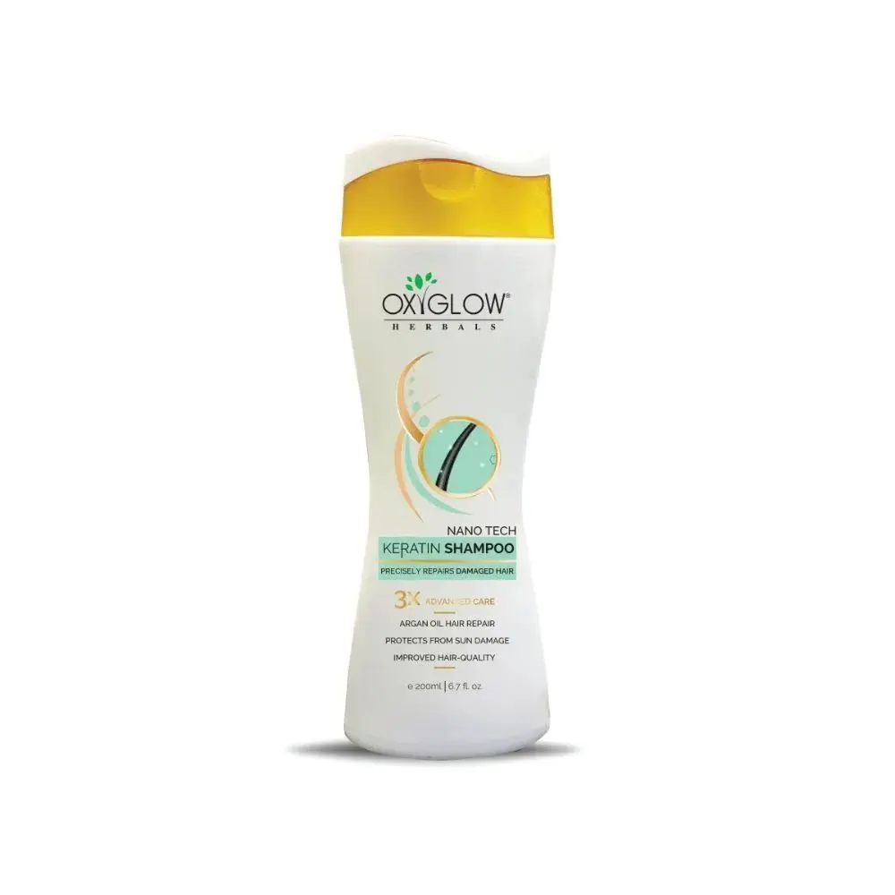 Oxyglow Keratin Shampoo enriched with Argan oil - 200 ml