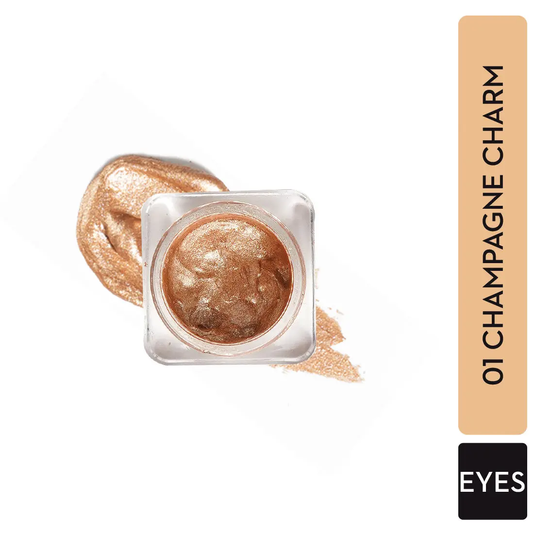 SUGAR Cosmetics Eye Love Jelly Eyeshadow - 01 Champagne Charm