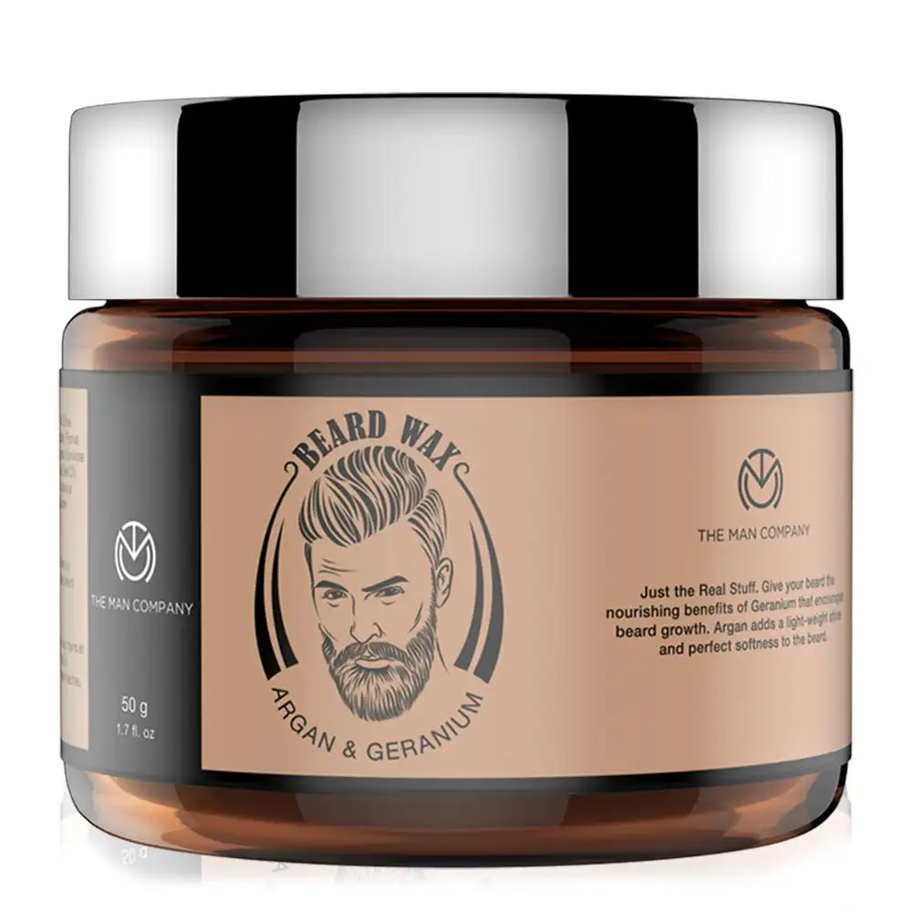 The Man Company Beard Wax,  50 g  Argan & Geranium