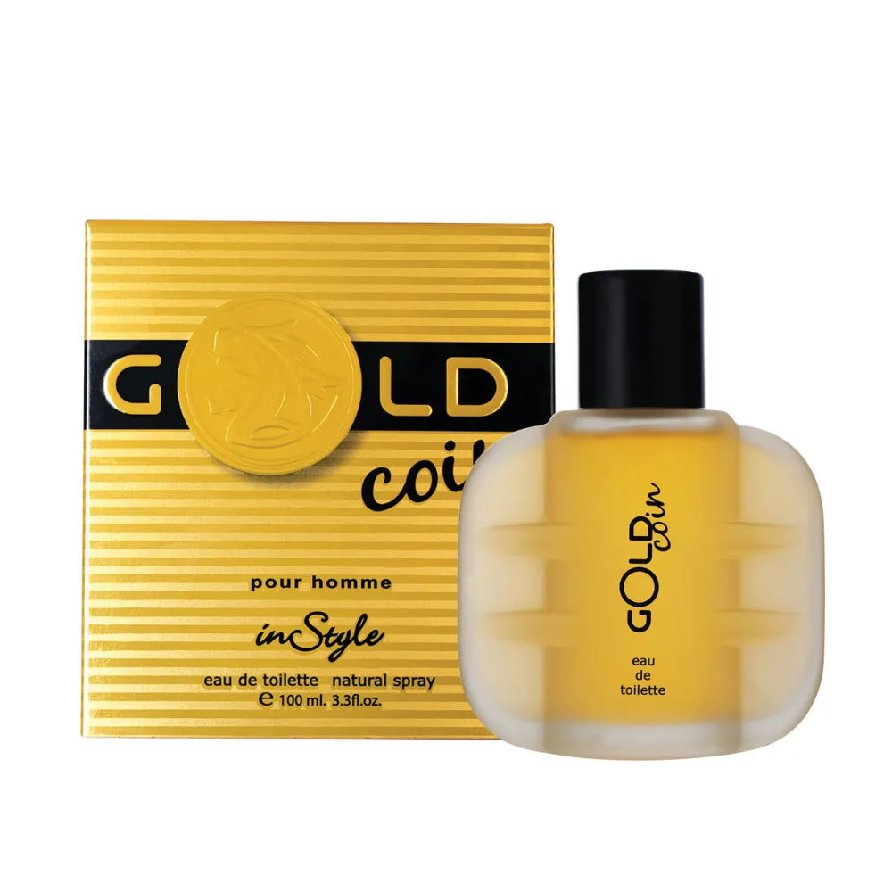 Instyle Gold Coin Eau de Toilette For Men