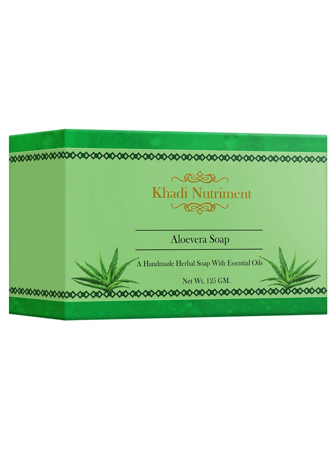 Khadi Nutriment Aloe vera Soap,125 gm Soap for Unisex (Pack of 1)