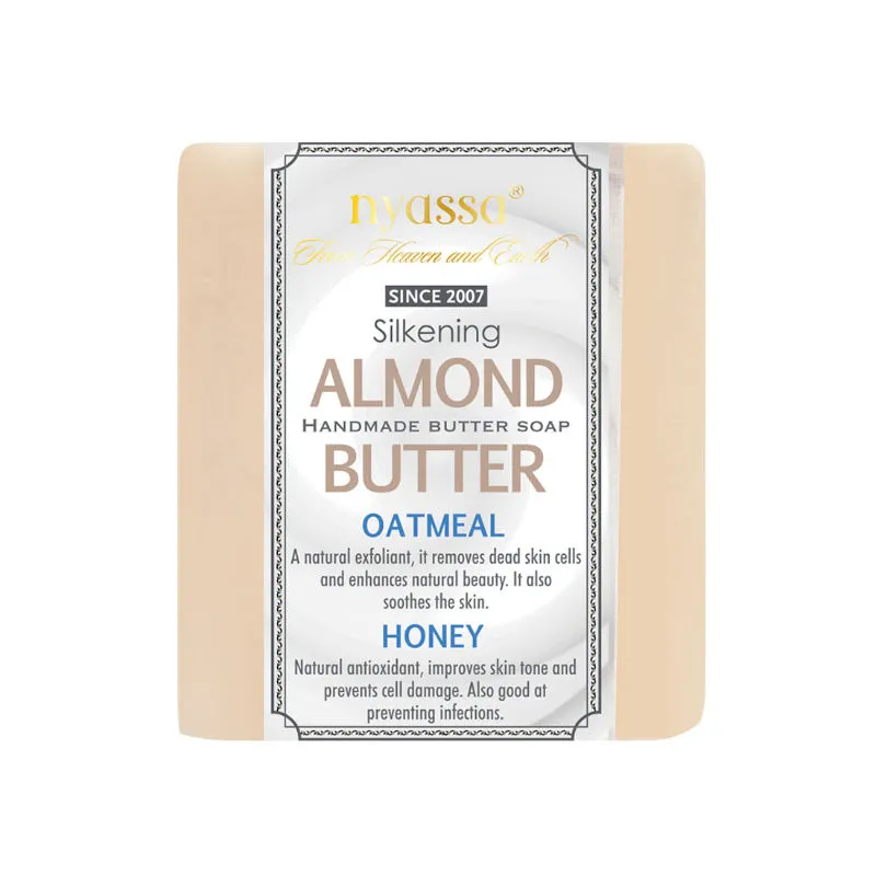 Nyassa Almond Butter Oatmeal & Honey Handmade Soap