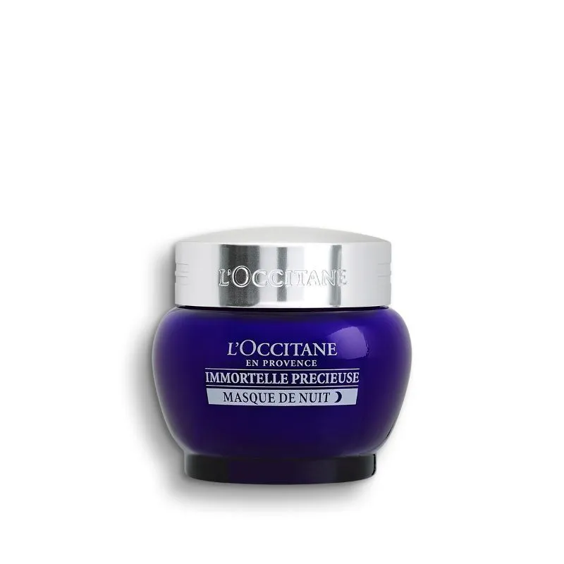 L'Occitane Immortelle Precious Overnight Blue Light Mask With Dynamic Hyaluronic Acid