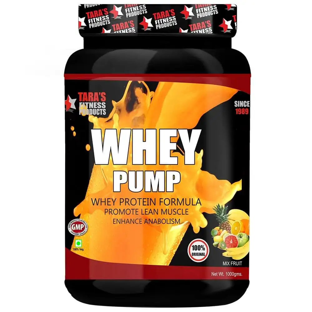 Tara Fitness Products Whey Pump,  1 kg  Mix Fruit