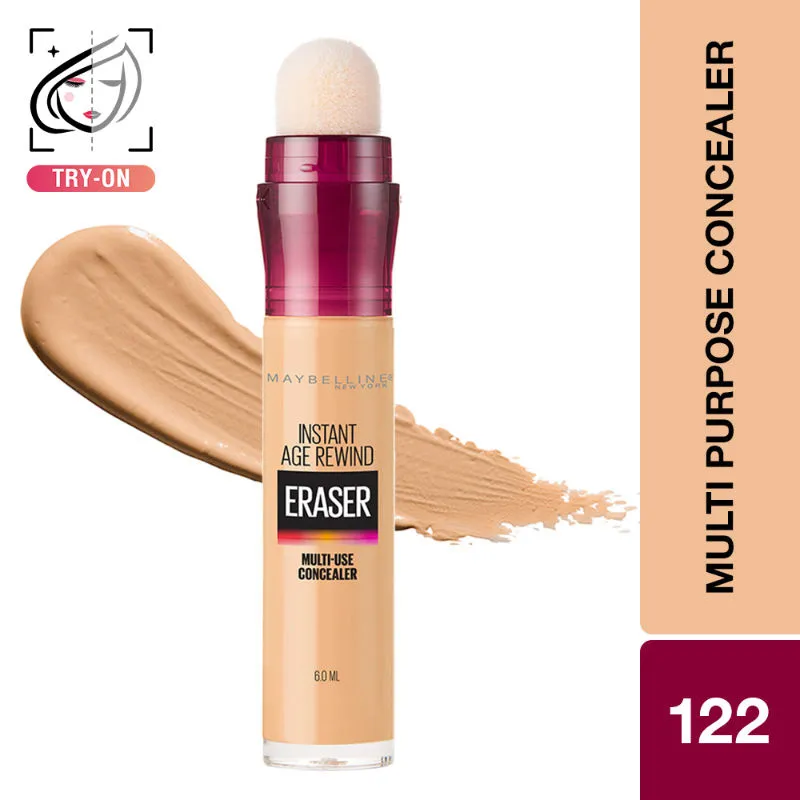 Maybelline New York Instant Age Rewind Eraser Multi- Use Concealer - 122 Sand