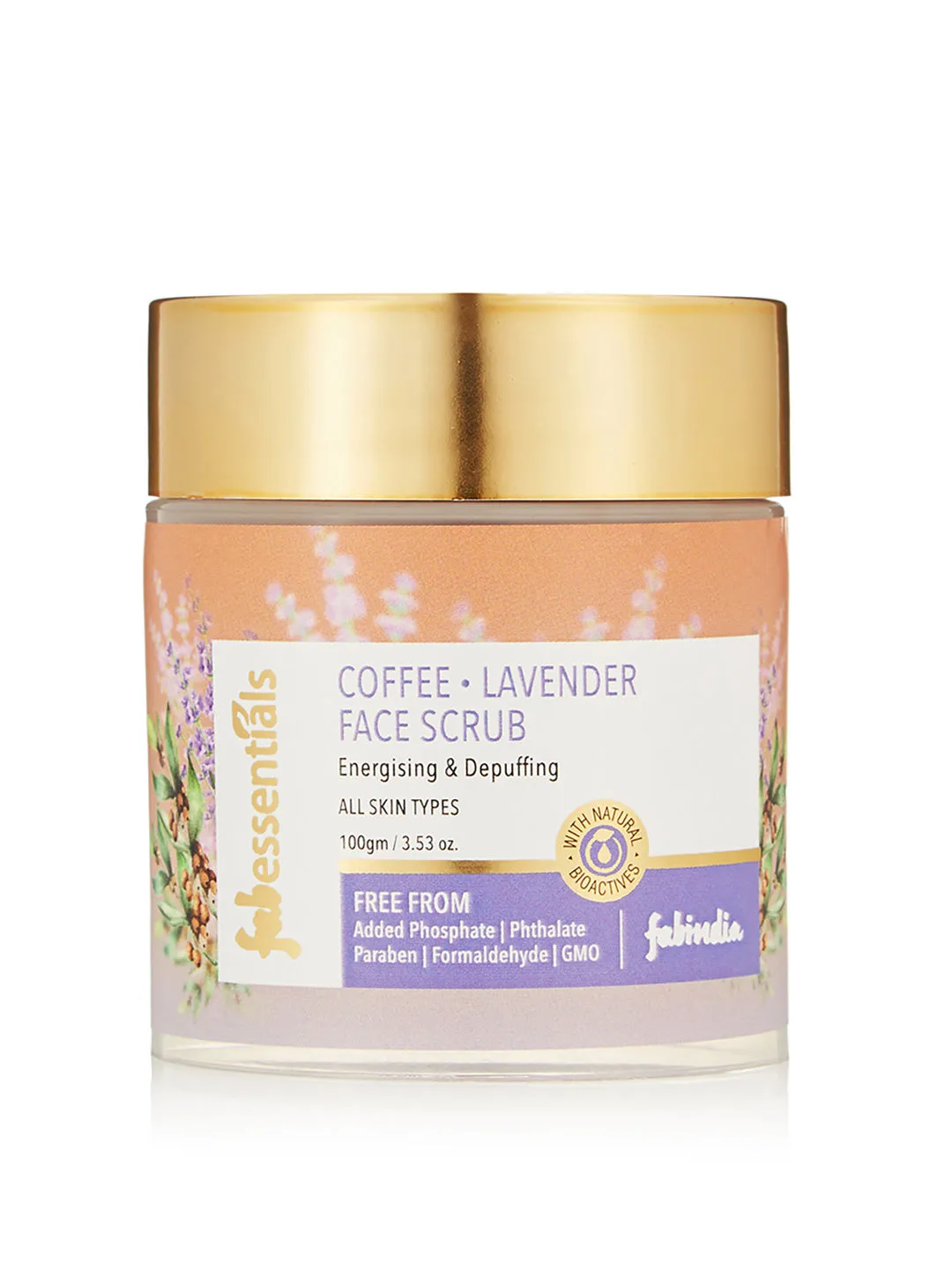 Fabessentials Coffee Lavender Face Scrub