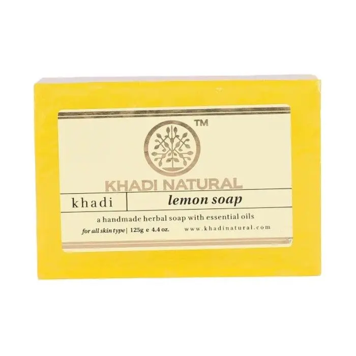 Khadi Natural Ayurvedic Lemon Soap (125 g)