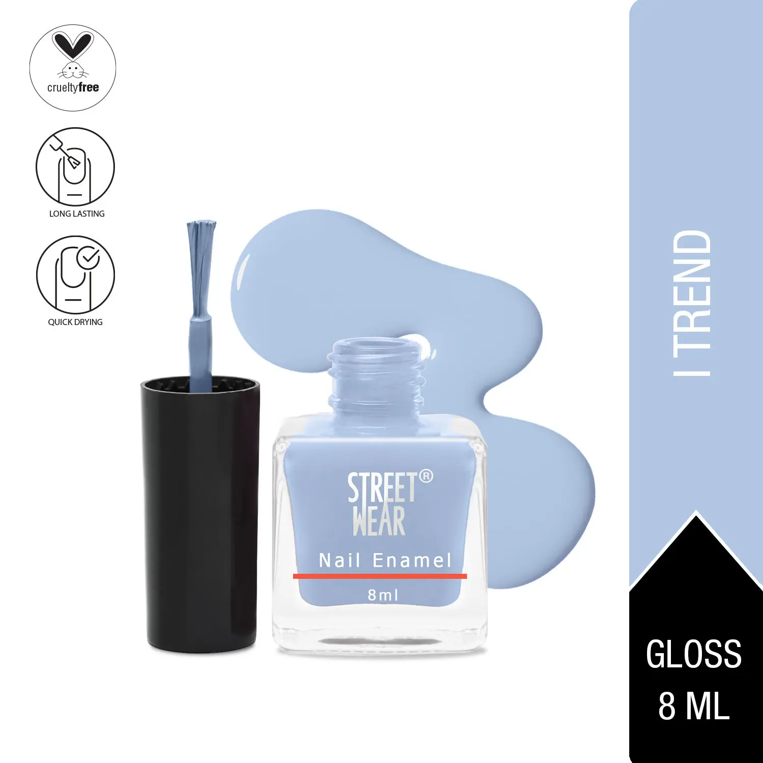 Street Wear Nail Enamel (Revamp) Pretty Girl Collection I Trend (8 ml)