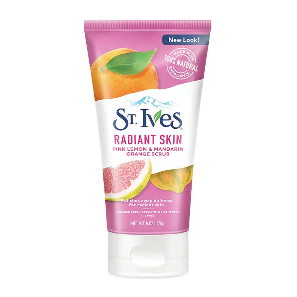 St. Ives Radiant Skin Pink Lemon & Mandarin Scrub (170 gm)