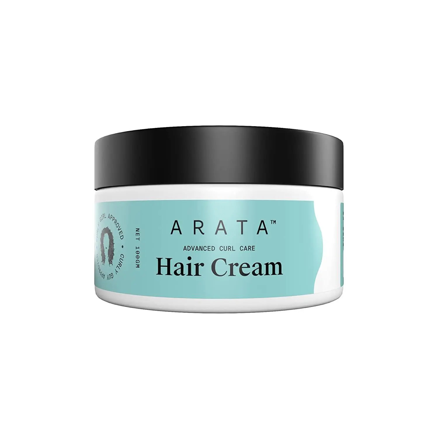 Arata Advanced Curl Care Hair Cream (100 GM) For Velvety Soft Curls | Intensive Moisture, Curl Definition & Plant-Based Styling | Abyssinian Seed Oil, Soya Protein & Shea Butter | CG Approved