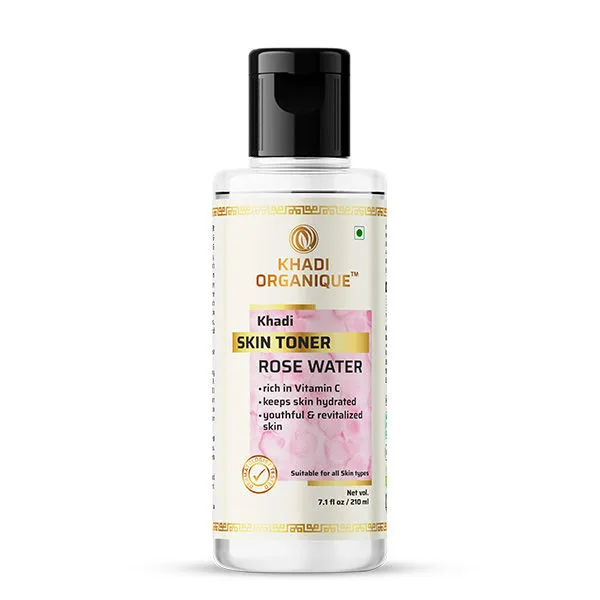 Khadi Organique Pure Rose Water Skin Toner