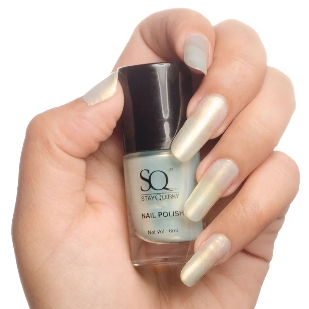 Stay Quirky Nail Paint, Matte, Blue, Double Pleasure - Carin' 2 (6 ml)