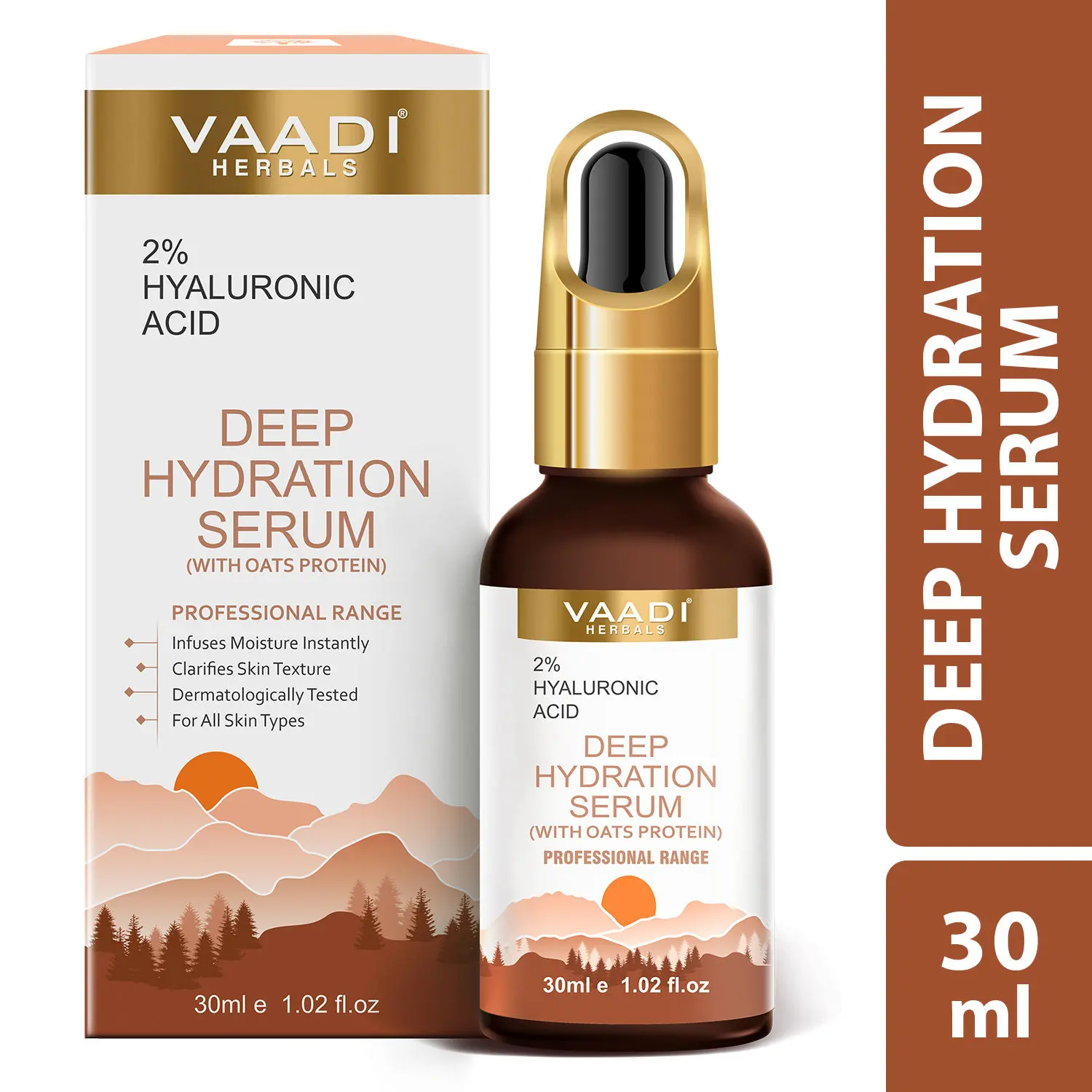 Vaadi Herbals Deep Hydration Serum With 2% Hyaluronic Acid & Oats Protein