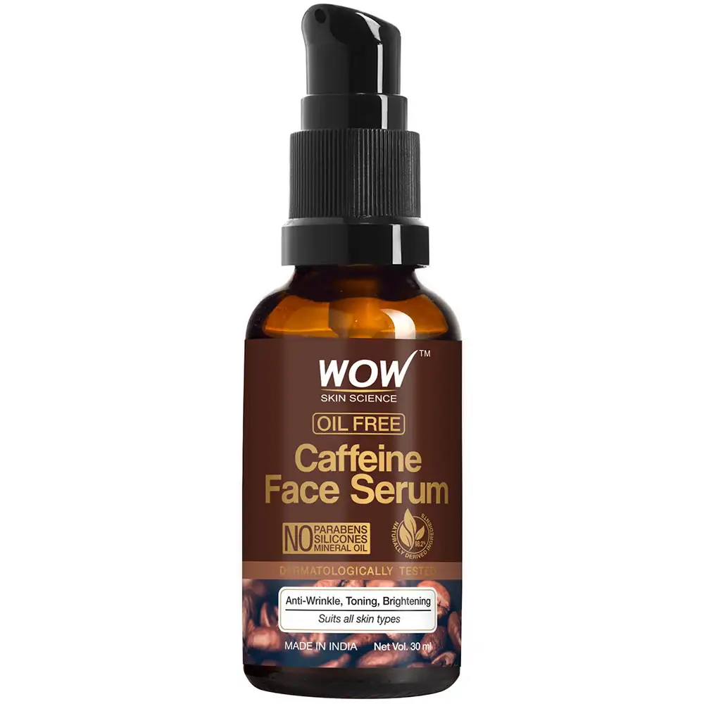 WOW Skin Science Caffeine Face Serum,  30 ml  Oil Free