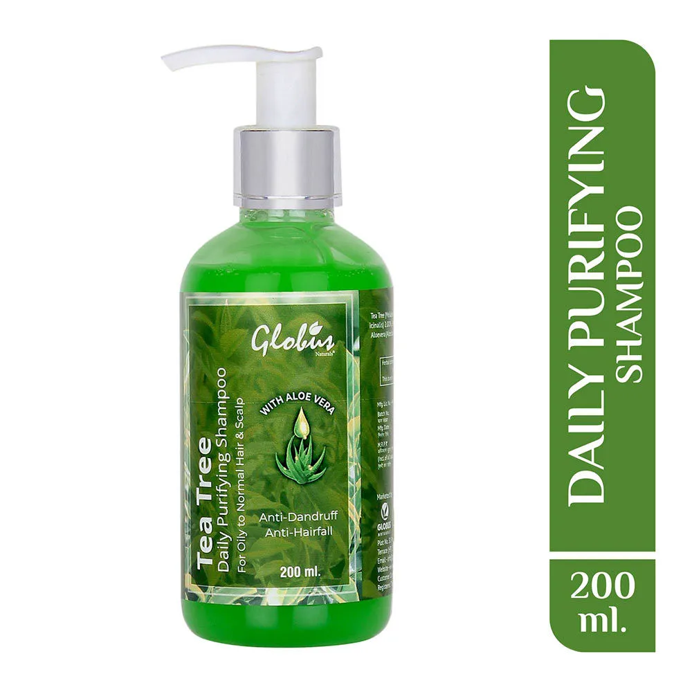 Globus Naturals Tea Tree Daily Purifying Shampoo