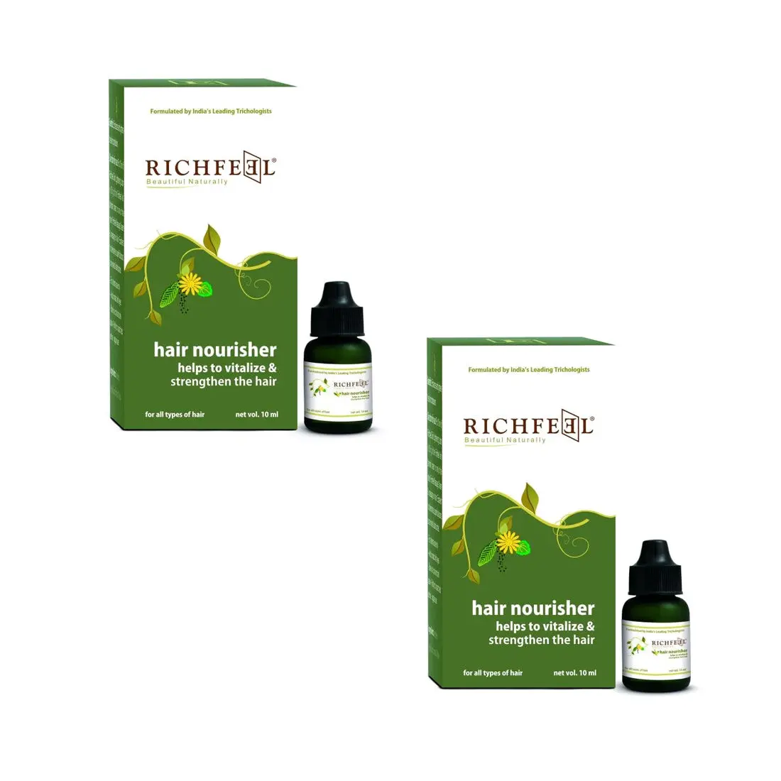 Richfeel Hair Nourisher - Pack Of 2 (10 ml)