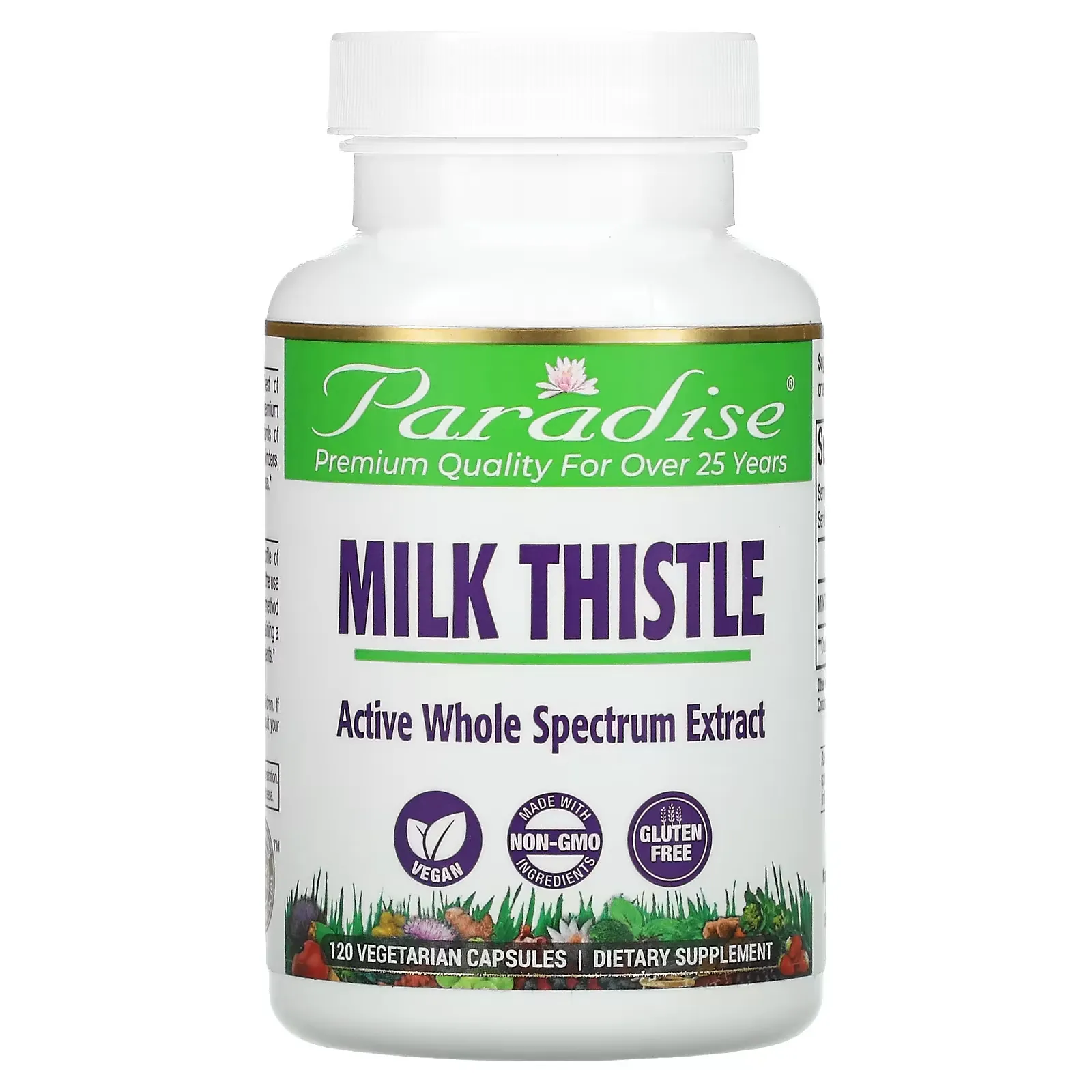 Milk Thistle, 120 Vegetarian Capsules