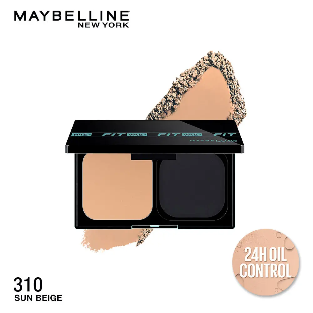 Maybelline New York Fit Me Matte + Poreless Powder Foundation, Shade 310