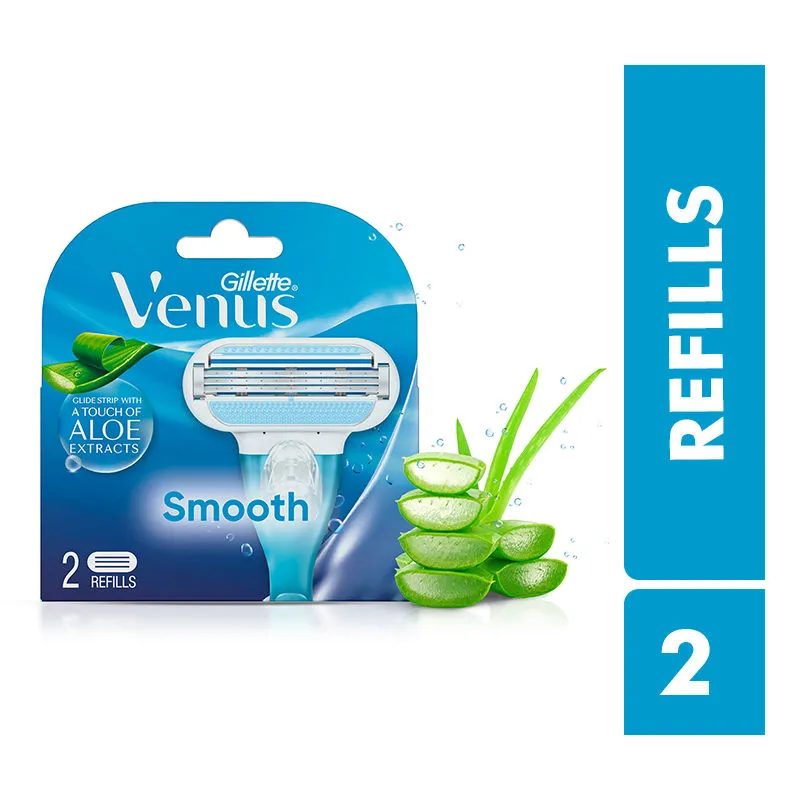 Gillette Venus Glide Strip With Aloe Extracts 2 Refills