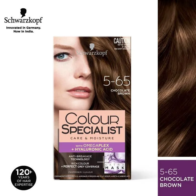 Schwarzkopf Colour Specialist Permanent Hair Colour - 5.65 Chocolate Brown