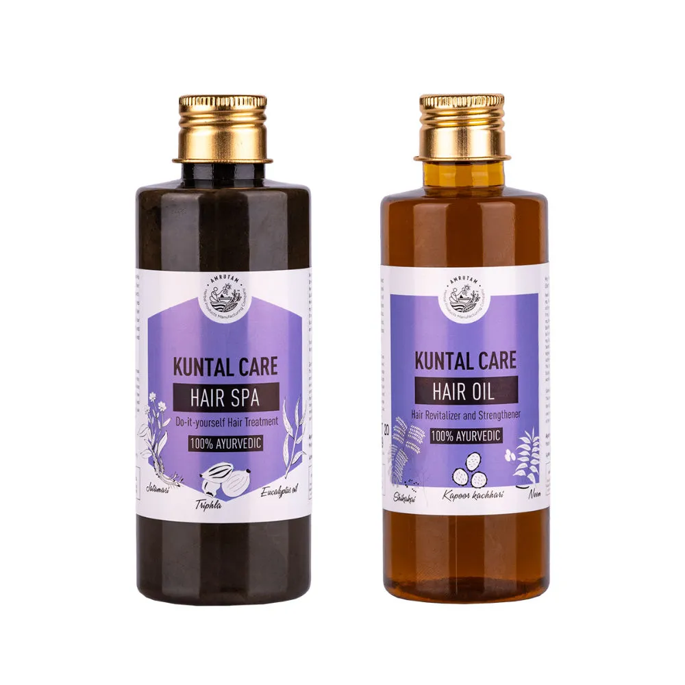 Amrutam Kuntal Care Hair Spa & Hair Oil