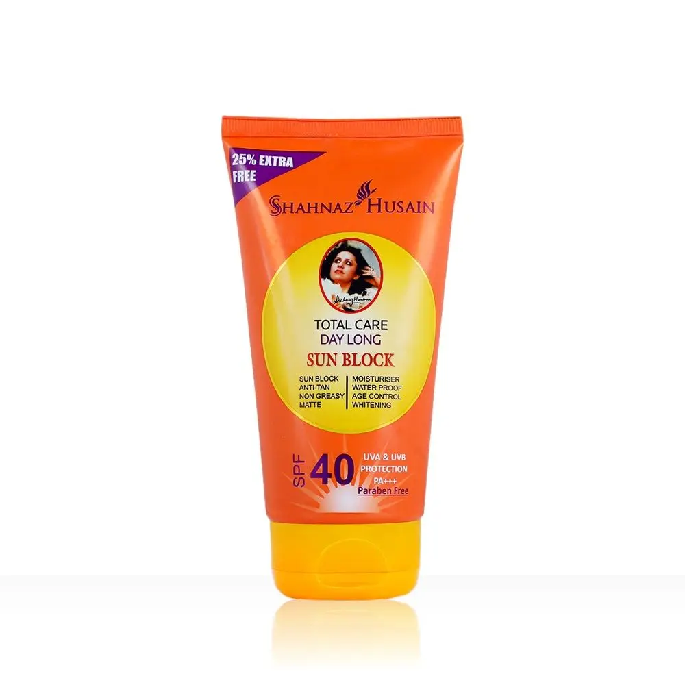 Shahnaz Husain total care day long Sun Block SPF 40