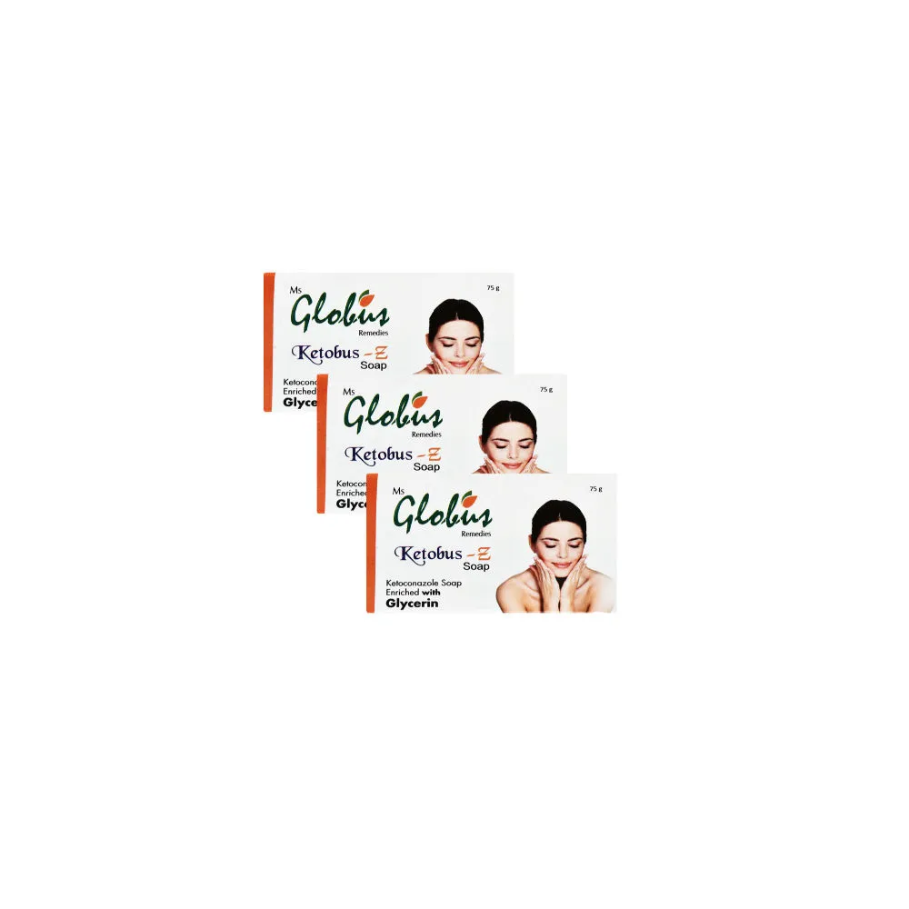 Globus Remedies Ketobus - Z Soap (Pack Of 3)