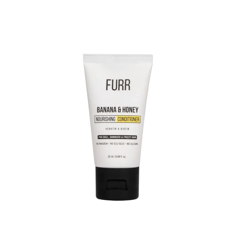 FURR Banana and Honey Nourishing Conditioner - 20 ML | Nourishes Hair and Scalp | For Dull, Damaged and Frizzy Hair | Goodness of Banana And Honey…