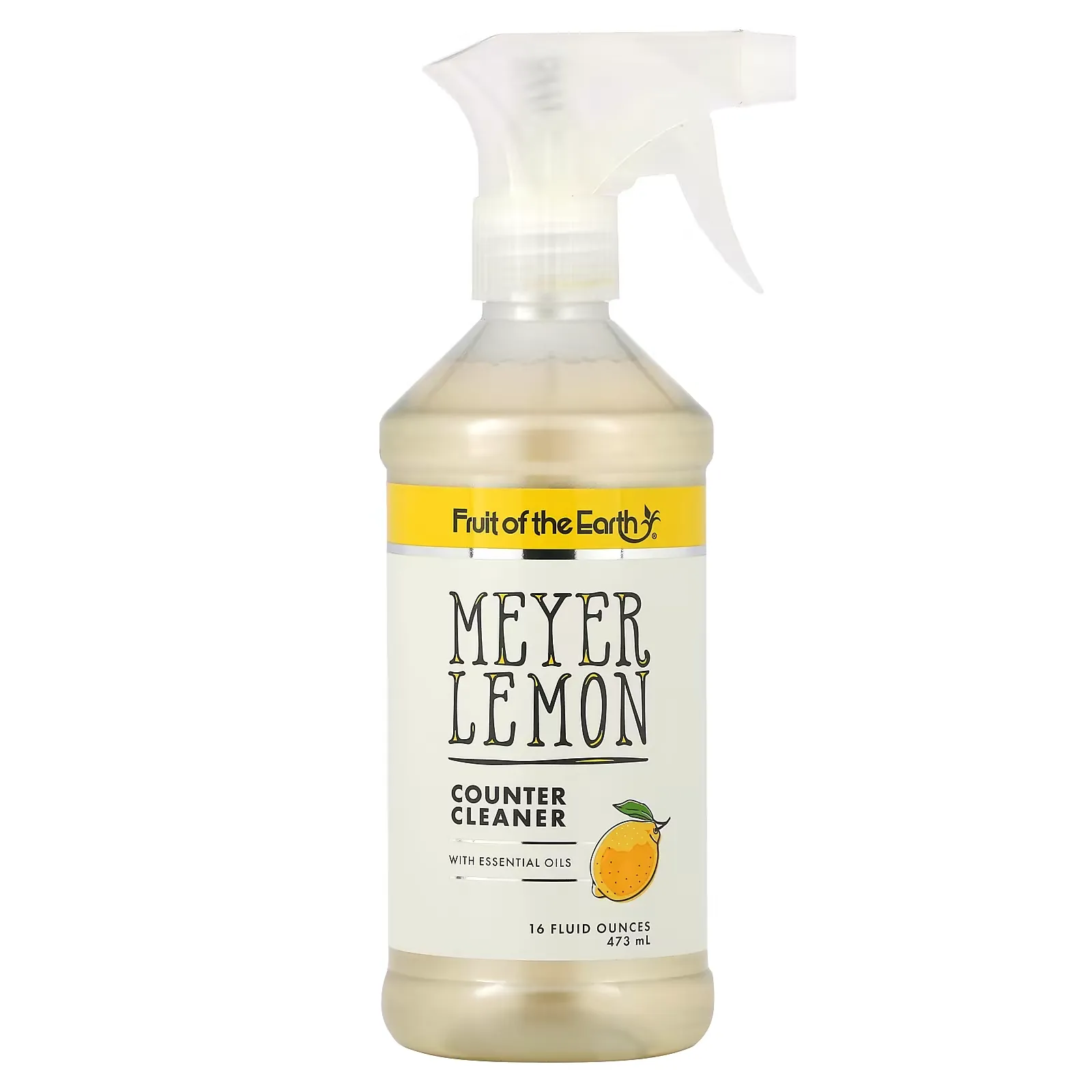 Meyer Lemon Counter Cleaner, 16 fl oz (473 ml)