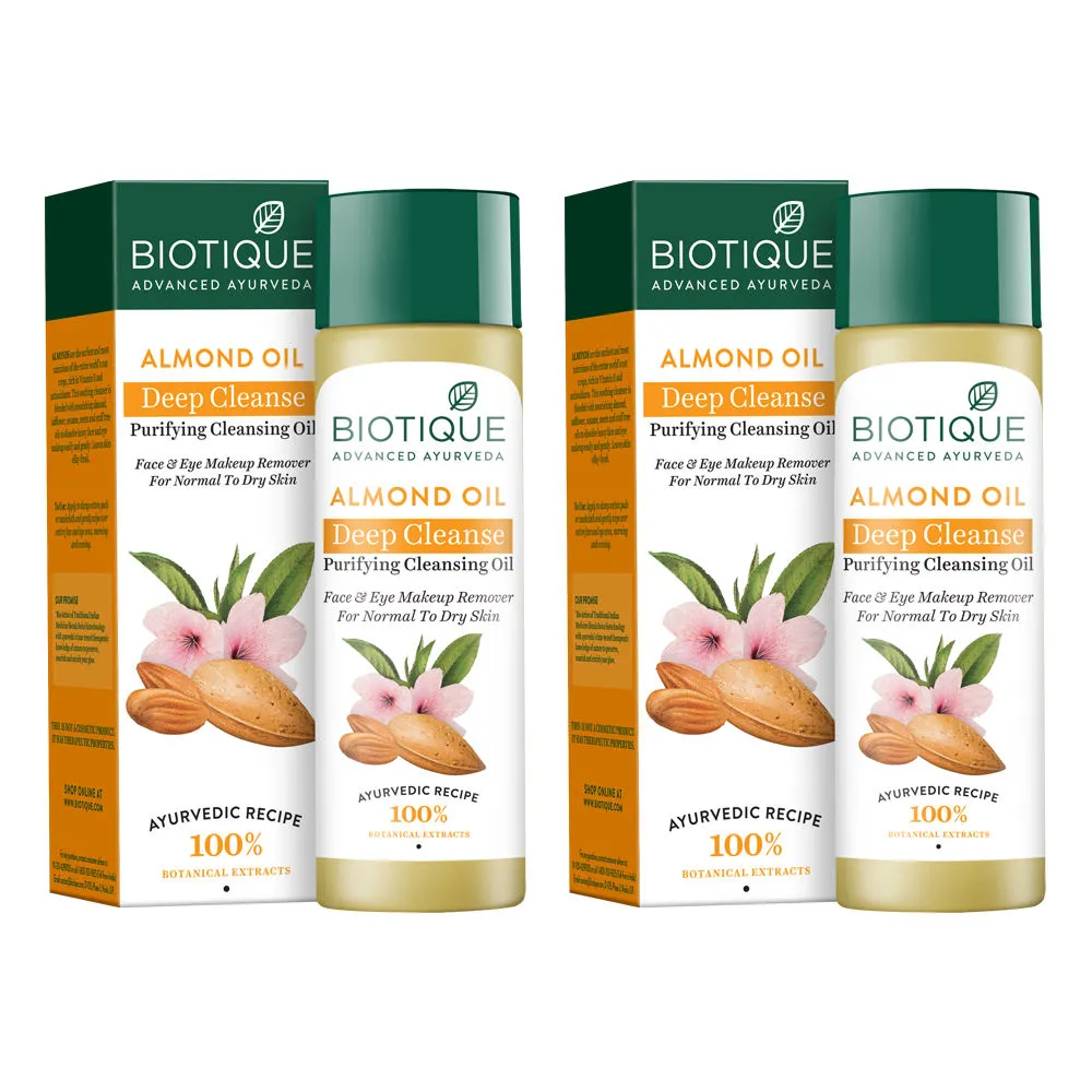 Biotique Natural Makeup Cleanser (Pack Of 2)