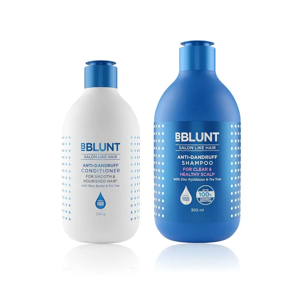 BBLUNT Anti-Dandruff Combo (Shampoo + Conditioner)