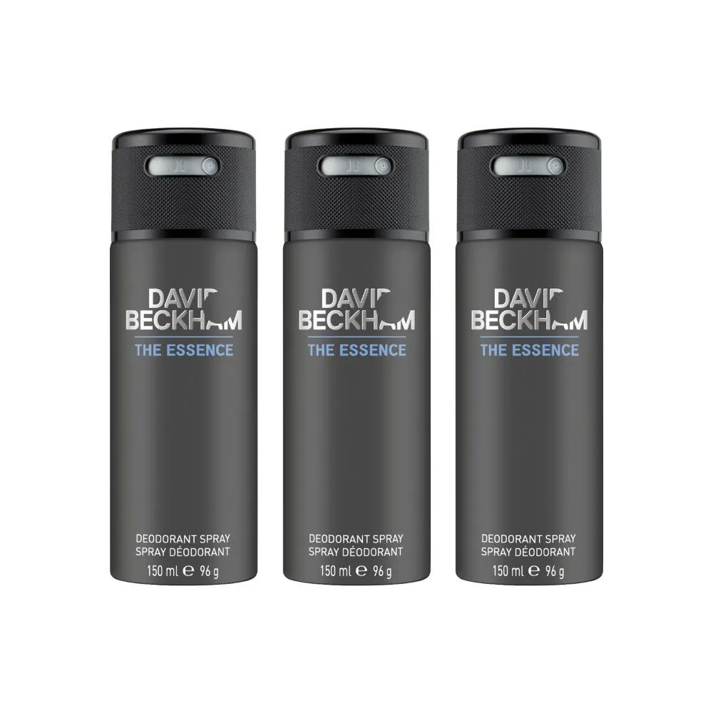 David Beckham The Essence Deodorant Spray (Pack Of 3)