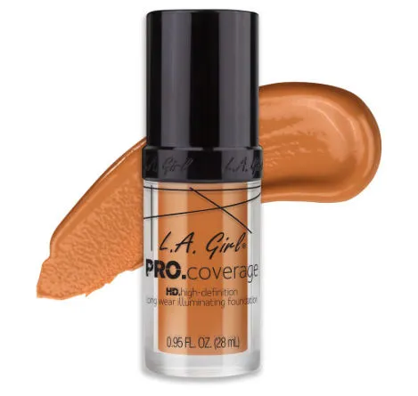 L.A Girl Pro Coverage Illuminating Liquid Foundation - Tan