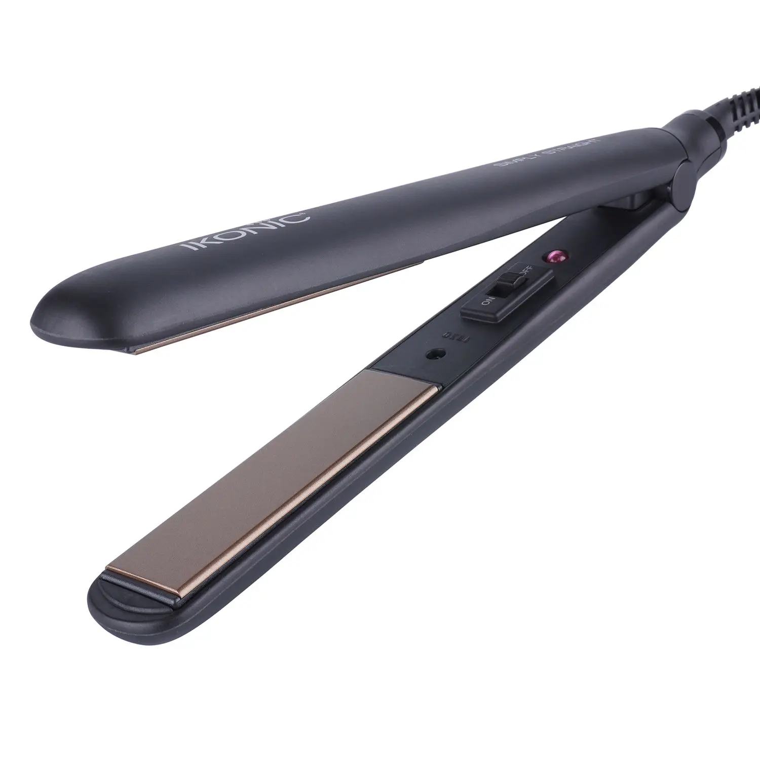 Ikonic Simply Straight | Black | Corded Electric | Hair Type - All | Heating Temperature - Overheat Protection