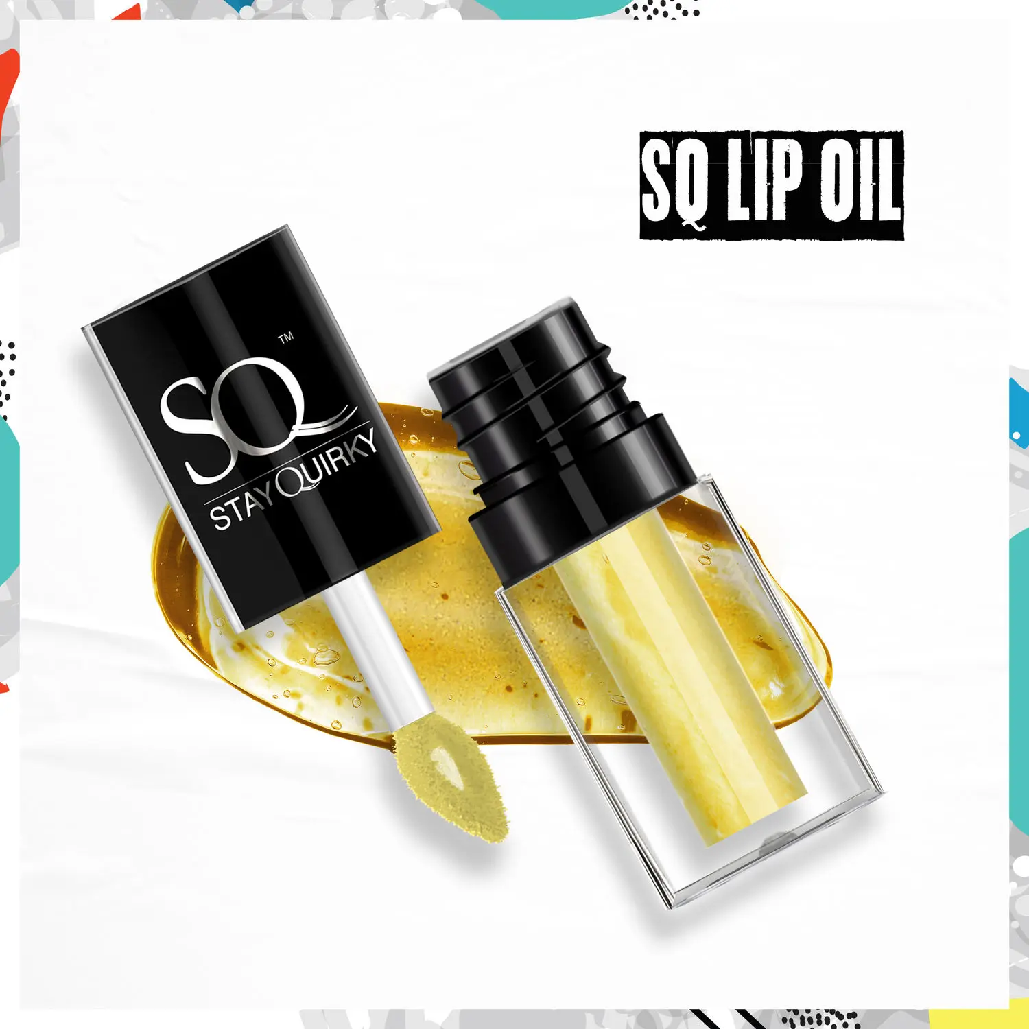 Stay Quirky Soften My Pout-Lip Oil | Lip Gloss | High Shine | Nourishing | Moisturising | Subtle Shimmer | Versatile (3 ml)