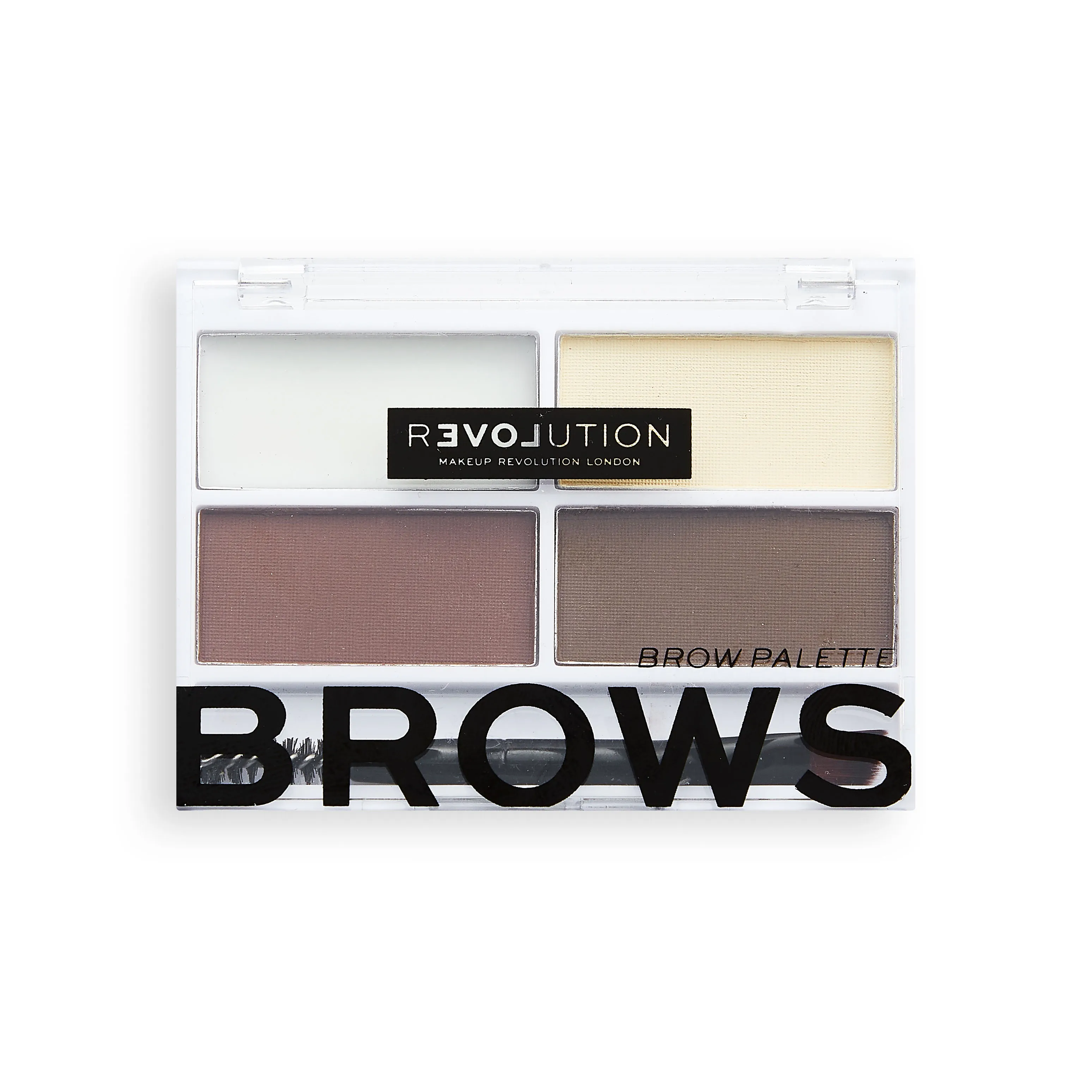 Revolution Relove Colour Cult Brow Palette - Dark