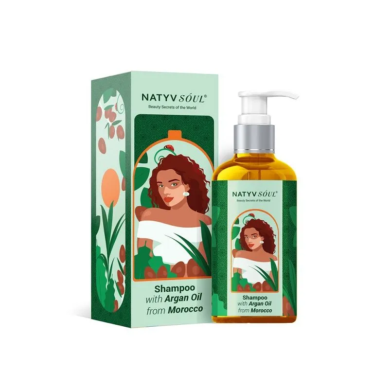 Natyv Soul Shampoo With Argan Oil From Morocco