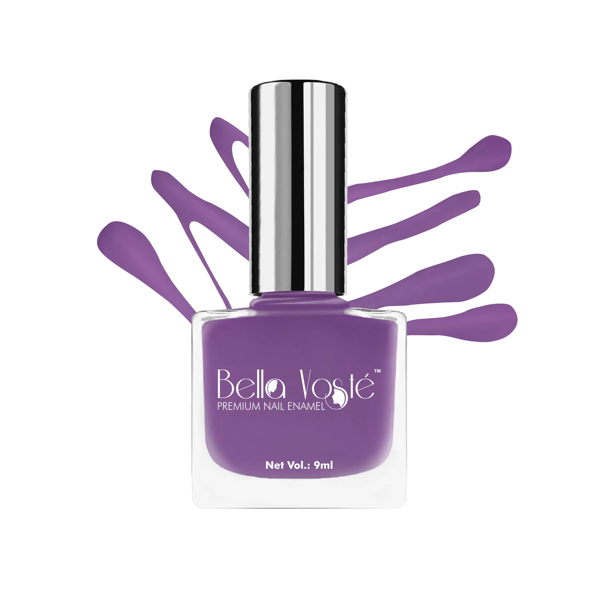 Bella Voste Matte Nail Paint - Royal Orchid