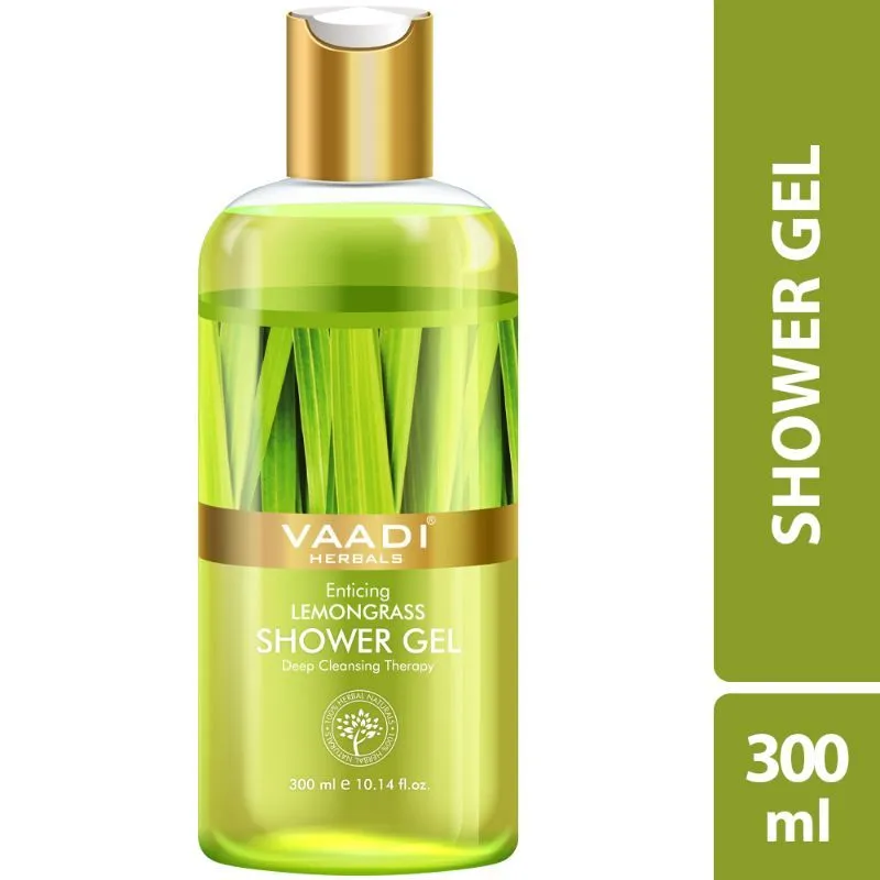 Vaadi Herbals Enticing Lemongrass Shower Gel