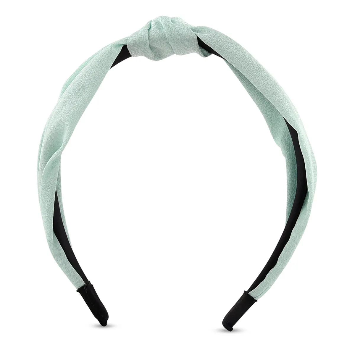 Toniq Mint Green Top Knot Hair Band(OAWXXH23)