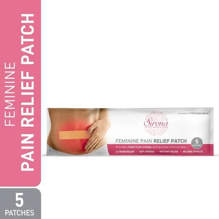 Sirona Feminine Pain Relief Patches