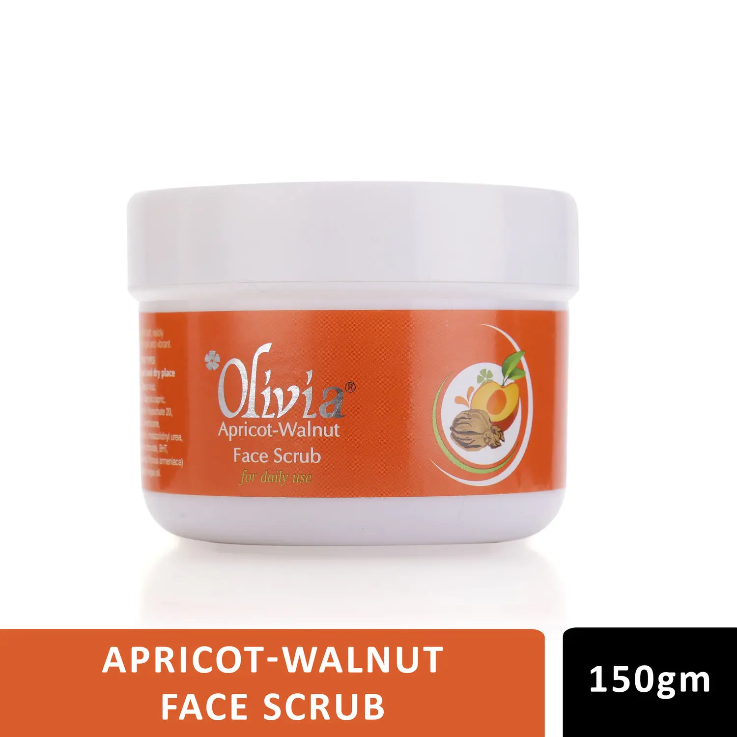 Olivia Aprocot-Walnut Face Scrub (150 g)
