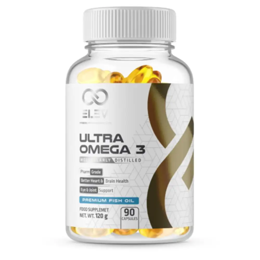 Elev Global Ultra Omega 3,  90 capsules